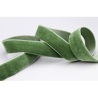 Samtband OLIV HELL | BOCAGE (409) 1 m x 22 mm METERWARE...