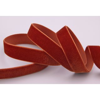 Samtband KARMINROT | AKAJOU (415) 1 m x 22 mm METERWARE...