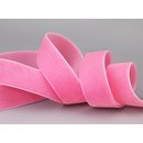 Samtband BABY PINK  (421) 1 m x 22 mm METERWARE Samt...