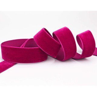 Samtband PINK | BEAUTY (422) 1 m x 22 mm METERWARE Samt...