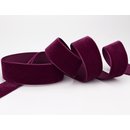 Samtband BURGUNDY (434) 1 m x 22 mm METERWARE Samt...