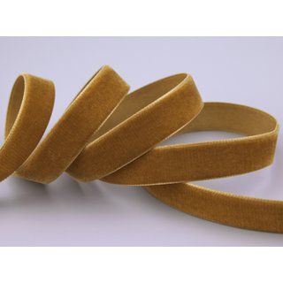 Samtband HELLBRAUN | COPPER (447) 1 m x 22 mm METERWARE...