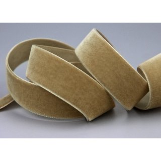 Samtband NUSSBRAUN (533) 1 m x 22 mm METERWARE Samt...