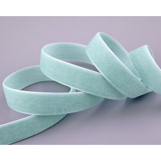 Samtband HELL MINT (625) 1 m x 22 mm METERWARE Samt...