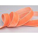 Samtband APRICOT (683) 1 m x 22 mm METERWARE Samt...