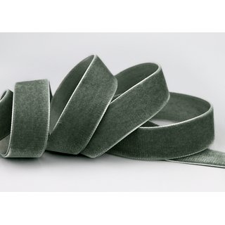 Samtband BASALTGRAU (689) 1 m x 22 mm METERWARE Samt...