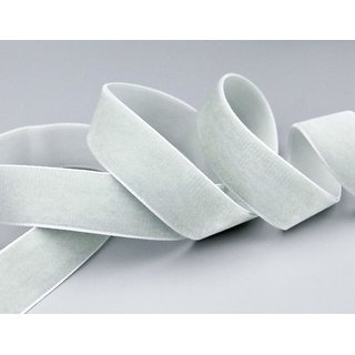 Samtband HELLGRAU (702) 1 m x 22 mm METERWARE Samt...
