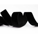 Samtband SCHWARZ (725) 1 m x 22 mm METERWARE Samt...