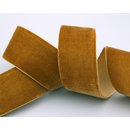 Samtband HELLBRAUN | COPPER (447) 1 m x 36 mm METERWARE...