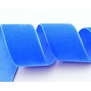 Samtband KORNBLAU (523) 1 m x 36 mm METERWARE Samt...