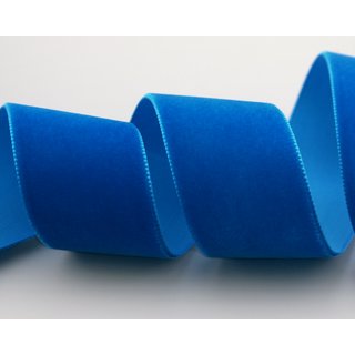 Samtband AQUABLAU (197) 1 m x 36 mm METERWARE Samt...