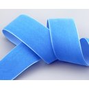 Samtband HIMMELBLAU (522) 1 m x 36 mm METERWARE Samt...