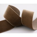 Samtband NATURBRAUN (539) 1 m x 36 mm METERWARE Samt...