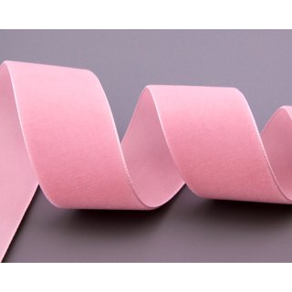 Samtband ROSA (572) 1 m x 36 mm METERWARE Samt einseitig...