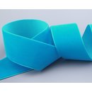 Samtband TRKISBLAU (616) 1 m x 36 mm METERWARE Samt...