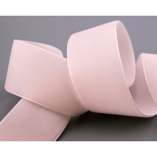 Samtband HELLROSA | ROSA-WEISS (630) 1 m x 36 mm...
