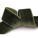 Samtband GRN-BRAUN (642) 1 m x 36 mm METERWARE Samt...