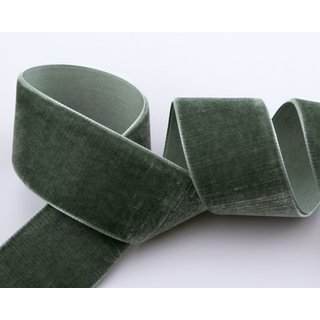 Samtband BASALTGRAU (689) 1 m x 36 mm METERWARE Samt...
