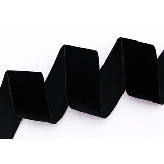 Samtband SCHWARZ (725) 1 m x 36 mm METERWARE Samt...