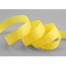 Dekoband TAFTBAND 3 m x 25 mm GELB Geschenkband Stoffband...