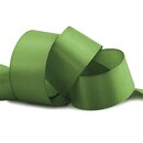Dekoband TAFTBAND 3 m x 40 mm OLIV | GRASGRN Grn...