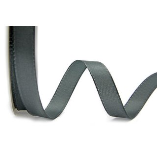 Dekoband TAFTBAND 50 m x 15 mm ANTHRAZIT Grau...