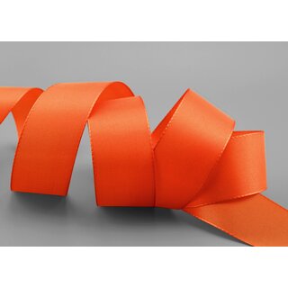 Dekoband TAFTBAND 50 m x 40 mm ORANGE Geschenkband...