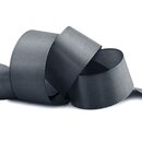 Dekoband TAFTBAND 50 m x 40 mm ANTHRAZIT Geschenkband...