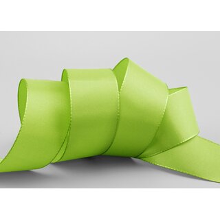 Dekoband TAFTBAND 50 m x 40 mm HELLGRN Grn Geschenkband Stoffband Taft Visco