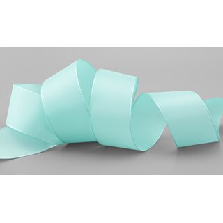 Dekoband TAFTBAND 50 m x 40 mm MINT Geschenkband Stoffband Taft Visco