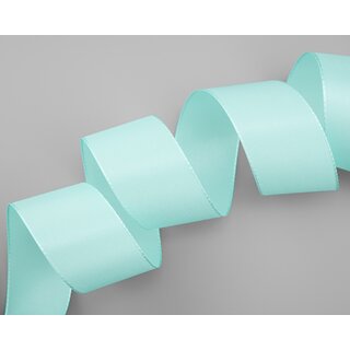 Dekoband TAFTBAND 50 m x 40 mm MINT Geschenkband Stoffband Taft Visco