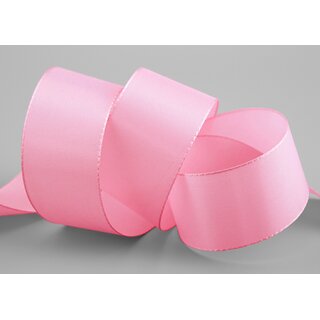 Dekoband TAFTBAND 50 m x 40 mm ROSA Geschenkband...