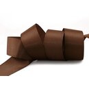 Dekoband TAFTBAND 50 m x 40 mm BRAUN Geschenkband...