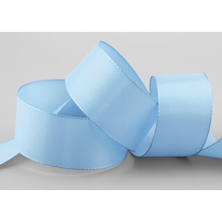 Dekoband TAFTBAND 50 m x 40 mm HELLBLAU Geschenkband...
