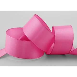Dekoband TAFTBAND 50 m x 40 mm PINK Geschenkband...