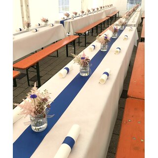 Dekoband TAFTBAND 50 m x 40 mm BLAU Geschenkband Stoffband Taft Visco