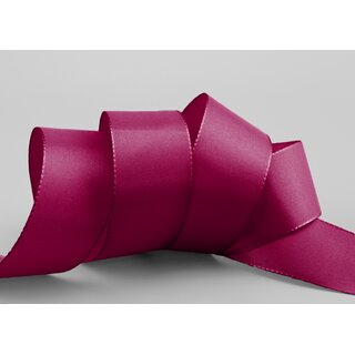 Dekoband TAFTBAND 50 m x 40 mm FUCHSIA Pflaume...