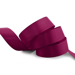 Dekoband TAFTBAND 50 m x 25 mm FUCHSIA Pflaume...