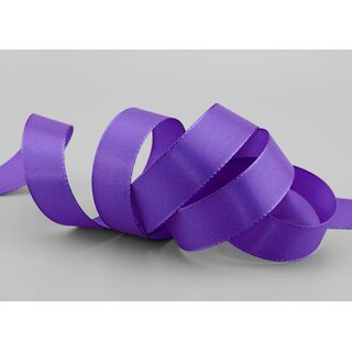 Dekoband TAFTBAND 50 m x 25 mm LILA Violett Geschenkband Stoffband Taft Visco