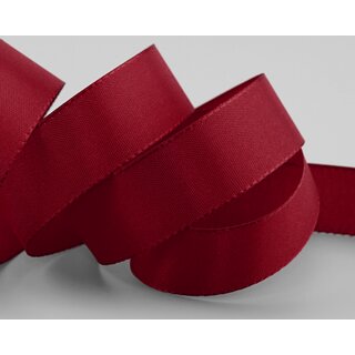 Dekoband TAFTBAND 50 m x 25 mm BORDEAUX Geschenkband...