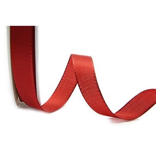 Dekoband TAFTBAND 3 m x 15 mm KARMINROT Rot Geschenkband...