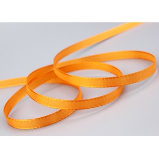 Dekoband TAFTBAND 3 m x 8 mm HELL ORANGE Geschenkband...