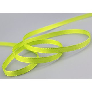 Dekoband TAFTBAND 3 m x 8 mm HELLGRÜN Kiwigrün Grün...