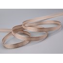 Dekoband TAFTBAND 50 m x 8 mm TAUPE Geschenkband...