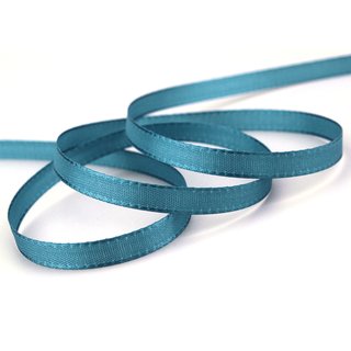 Dekoband TAFTBAND 3 m x 8 mm PETROL Geschenkband...