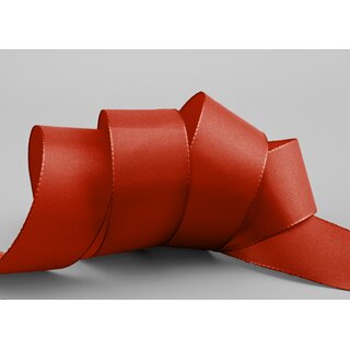 Dekoband TAFTBAND 3 m x 40 mm KARMINROT Rot Geschenkband...