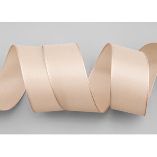 Dekoband TAFTBAND 50 m x 40 mm BEIGE Geschenkband...