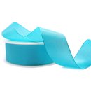 Dekoband TAFTBAND 3 m x 40 mm AQUABLAU Aquamarin...