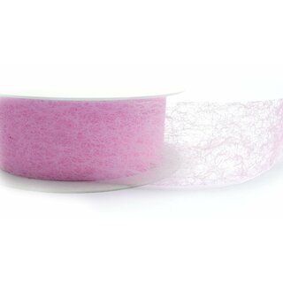 VLIES Dekoband 3 m x 40 mm ROSA Vliesband Geschenkband...