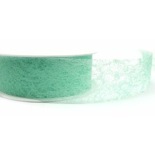 VLIES Dekoband 3 m x 40 mm MINT Vliesband Geschenkband...